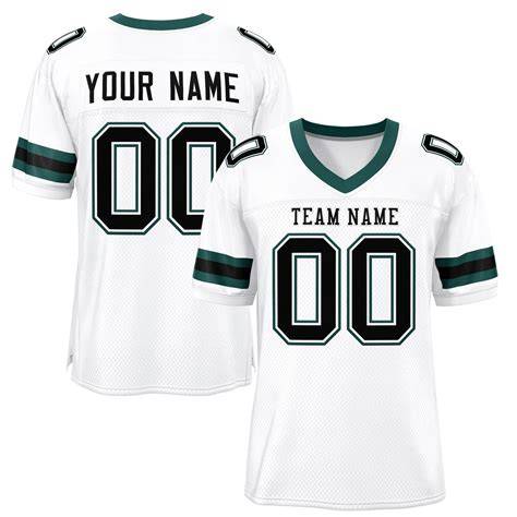 White And Black Football Jersey，2025 Newest Style For Jersey