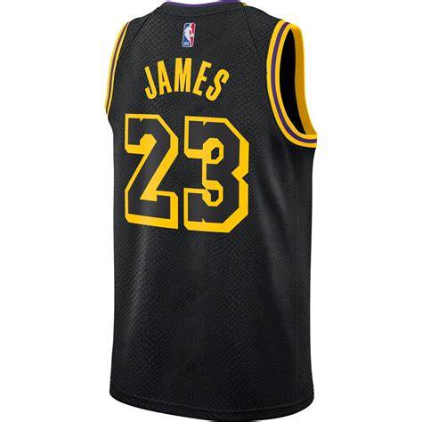 Black and Yellow NBA Jersey – Vibrant Team Style | Low Stock