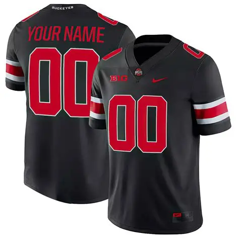 Ohio State Buckeyes Black Football Jersey Big Selection
