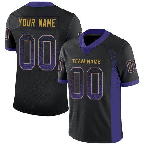Purple And Black Football Jersey | Huge Range Of Jerseys