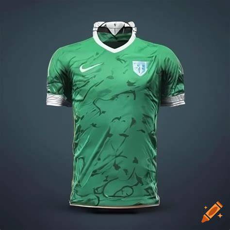 Green White Soccer Jersey – Vibrant Team Style|Free Shipping