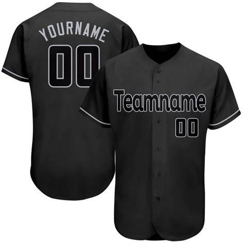 Black Custom Jersey,Custom Jersey With 100% Quality
