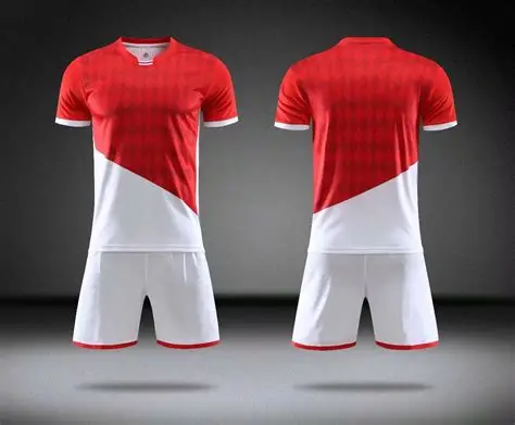 Soccer Jersey Red and White – Classic Color Combo