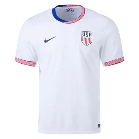 White USA Soccer Jersey – Fan Style | Free 2-Day Shipping